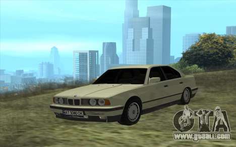 BMW 5 series E34 AK for GTA San Andreas