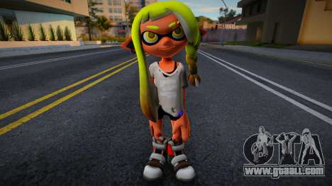 Splatoon 3 (InkGrlYlw3) for GTA San Andreas