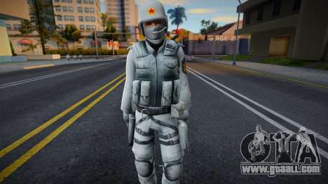 Urban (Snow Camo) from Counter-Strike Source for GTA San Andreas