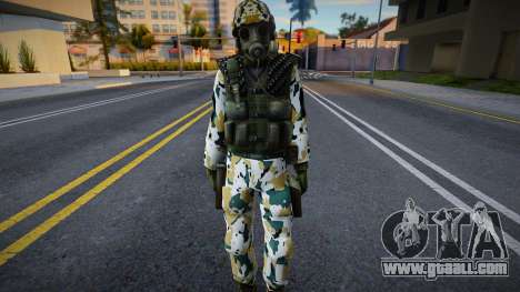 SAS (Special Desert Forces) from Counter-Strike  for GTA San Andreas