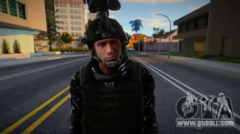 Soldier from Comando del Sebin for GTA San Andreas
