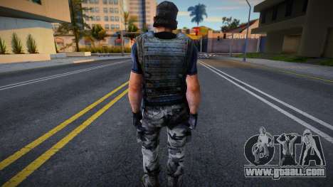 Guerilla (Shaved) from Counter-Strike Source for GTA San Andreas