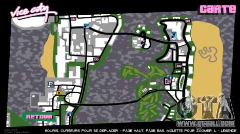 Radar HD SA Style by QuiereBija for GTA Vice City