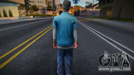 Street gangster from crime life gang wars v2 for GTA San Andreas