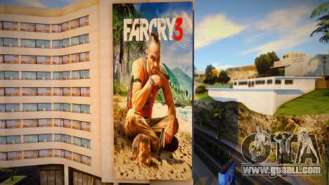 Far Cry Series Billboard v3 for GTA San Andreas