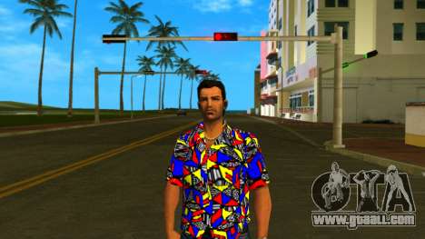 Shirt with patterns v4 for GTA Vice City