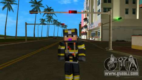 Steve Body Fireman for GTA Vice City