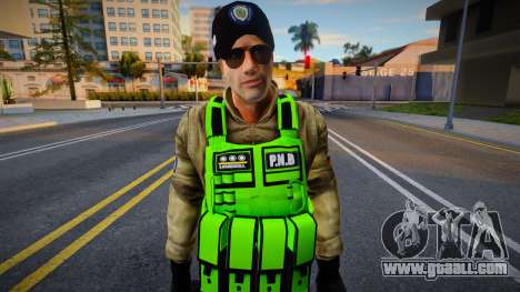 Policeman from PNB ANTIGUA V1 for GTA San Andreas