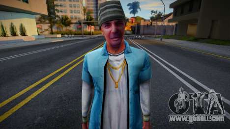 Street gangster from crime life gang wars v2 for GTA San Andreas