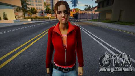 Zoe (Dead) from Left 4 Dead for GTA San Andreas