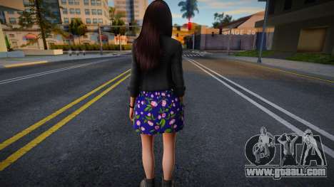 DOA Naotora Li - Jacket Dress Flower v1 for GTA San Andreas