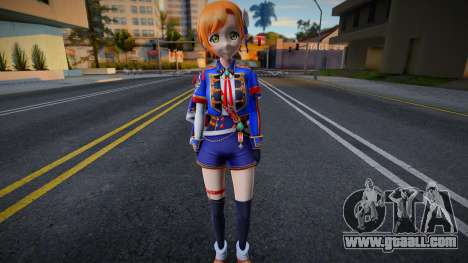 Rin - Love Live (Recolor) for GTA San Andreas