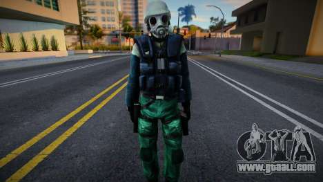 SAS (HL2 Metro Cop) from Counter-Strike Source for GTA San Andreas