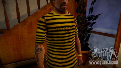 Striped T-shirt (var. 2) for GTA San Andreas