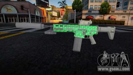 Heavy Rifle M4 from GTA V v20 for GTA San Andreas