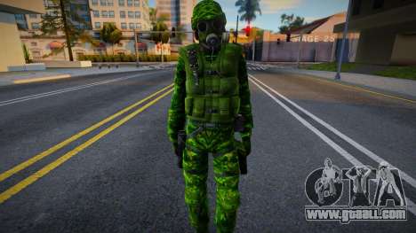 SAS (Woodland) from Counter-Strike Source for GTA San Andreas