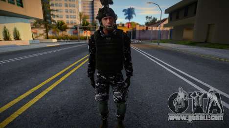 Soldier from Comando del Sebin for GTA San Andreas