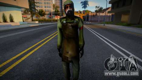 Gas Mask Citizens from Half-Life 2 Beta v4 for GTA San Andreas