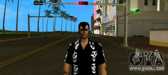 Tommy Vercetti Misfits Skin for GTA Vice City
