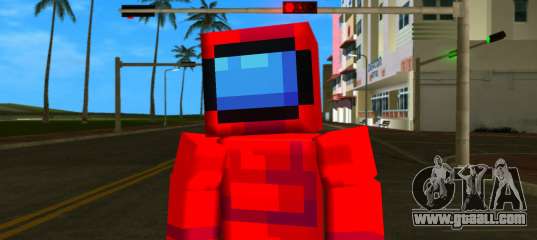 Steve Body Among Us for GTA Vice City