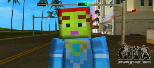 Steve Body Fiona for GTA Vice City