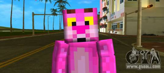 Steve Body Pink Panter for GTA Vice City