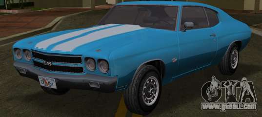 Chevrolet Chevelle SS 454 Cowl Induction 70 for GTA Vice City