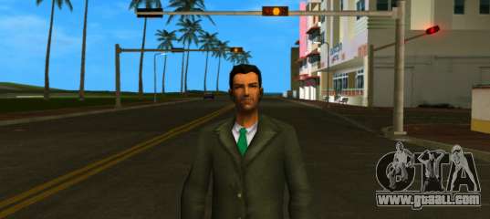 Tommy in costume for GTA Vice City