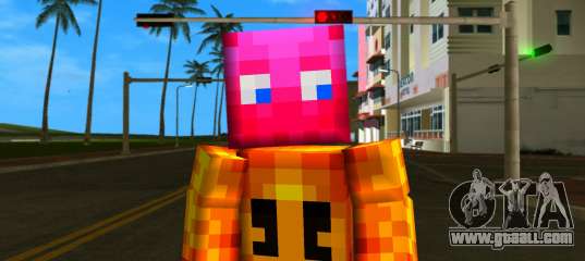 Steve Body PakMan for GTA Vice City