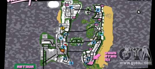 Radar HD SA Style by QuiereBija for GTA Vice City