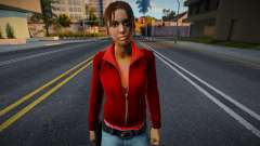 Zoe (Dead) from Left 4 Dead for GTA San Andreas