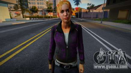 Zoe (Jessica Vance) from Left 4 Dead for GTA San Andreas