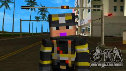 Steve Body Fireman for GTA Vice City