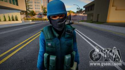 Urban (Blue SEAL Team 6) from Counter-Strike Sourc for GTA San Andreas