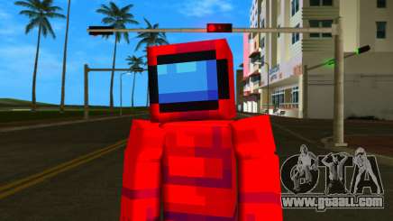 Steve Body Among Us for GTA Vice City