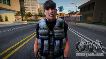 Guerilla (Shaved) from Counter-Strike Source for GTA San Andreas