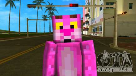 Steve Body Pink Panter for GTA Vice City