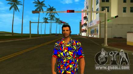 Shirt with patterns v4 for GTA Vice City