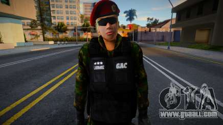 Soldier from GAC GNB V1 for GTA San Andreas