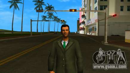 Tommy in costume for GTA Vice City