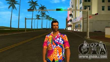 Shirt with patterns v3 for GTA Vice City