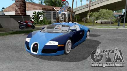 Fun Bugatti Veyron for GTA San Andreas