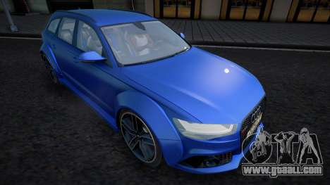 Audi RS6 (Holiday) for GTA San Andreas