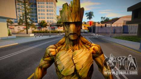 The Big Groot of the Guardians of the Galaxy for GTA San Andreas