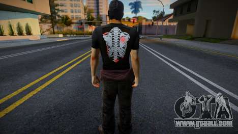 Ellis (Skeleton) from Left 4 Dead 2 for GTA San Andreas