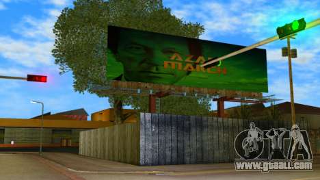 Azadi March Billboards for GTA Vice City