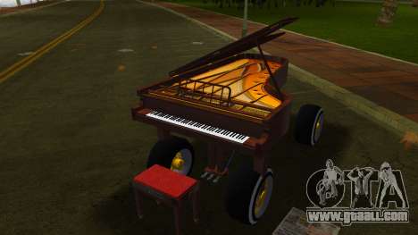 Crazy Piano for GTA Vice City