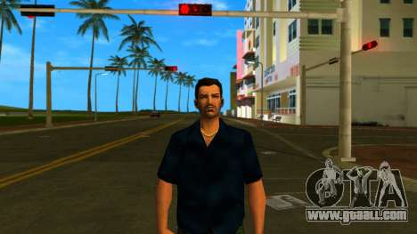 Tommy in black shirt v1 for GTA Vice City
