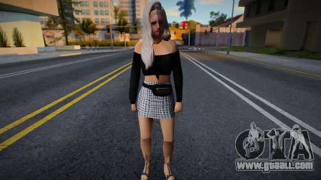Girl in plain clothes v24 for GTA San Andreas