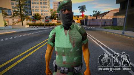 Indonesian Soldier v3 for GTA San Andreas